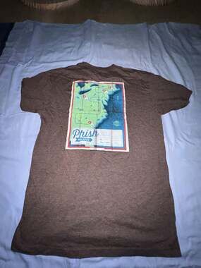 Phish 2019 Fall Tour Road Map T-Shirt